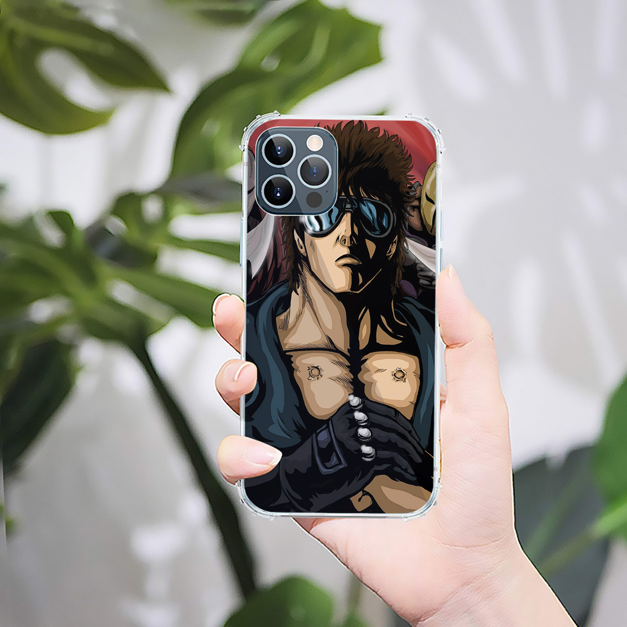 北斗の拳 Fist of the North Star 【iPhone 12シリーズ対応】透明スマホケース（クリアソフトケース）